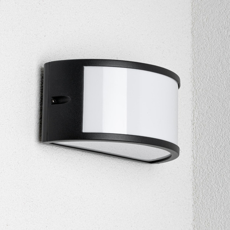 Lampa Ogrodowa Kinkiet Elewacyjny TOLA E27 IP44 Czarna