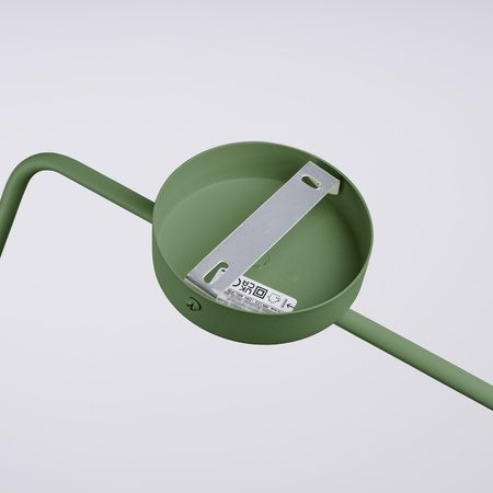 Lampa Ścienna Kinkiet E14 Zielony Oliwkowy NOX Crimson SL.1700 Sollux