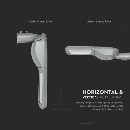 Lampa Oprawa Uliczna LED 120W 4000K CLASS II + III-M Type SAMSUNG CHIP VT-120ST V-TAC
