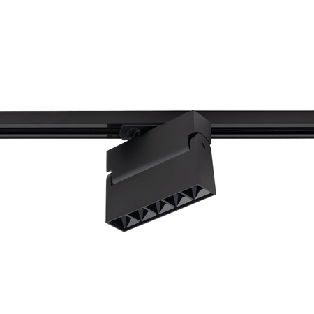 Reflektor Szynowy Lampa do Szynoprzewodów 1-fazowy LED 10W 600lm 3000K Ciepła Czarny Nowoczesna PROFILE FOCUS 7621 Nowodvorski