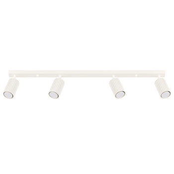 Lampa Sufitowa Reflektor Tuba Spot 4x GU10 Beżowa Karbon Deep Space SL.1603 Sollux