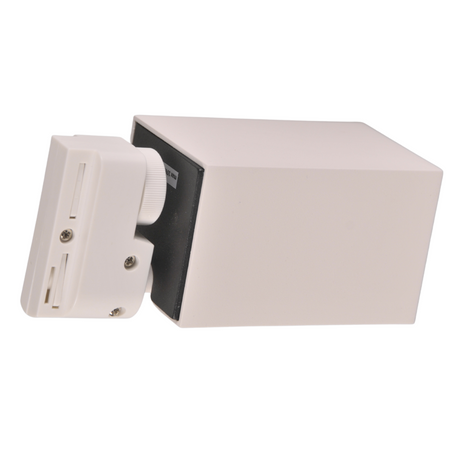 Reflektor Szynowy GU10 Biały+Czarny do Szynoprzewodów Square POLUX