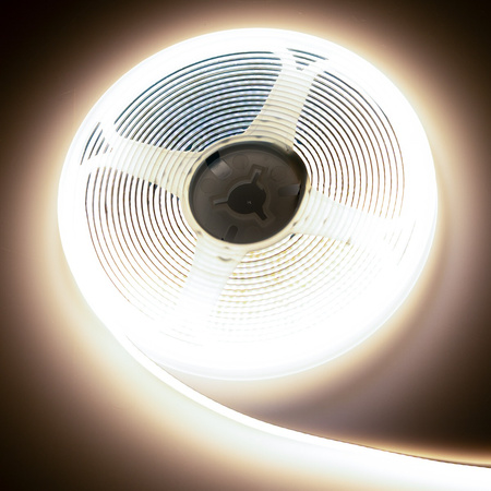 Taśma LED Pasek COB 12V 250W 9600LED 4000K Neutralna 8mm 25m
