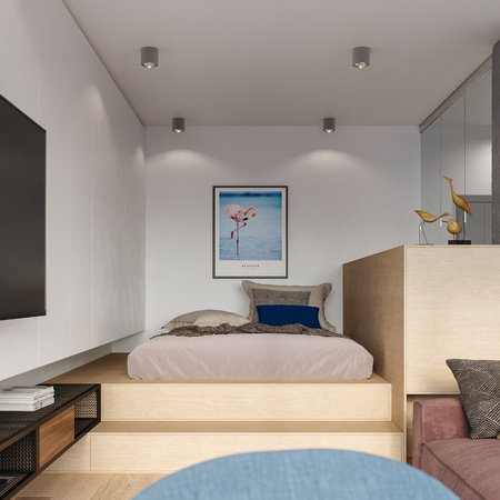 Lampa Sufitowa Oprawa Natynkowa SPOT TUBA GU10 Cylindryczna Szara Nowoczesna Tiube Sollux