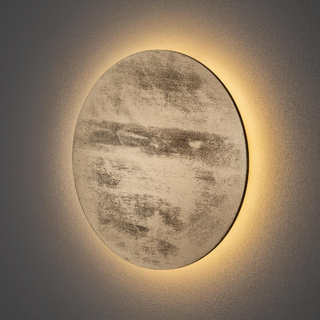 Kinkiet Ścienny Lampa Natynkowa LED 13W 160lm 3000K Ciepła Złota Nowoczesna RING WOOD LED L 10282 Nowodvorski