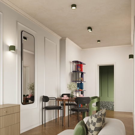 Oprawa Natynkowa GX53 Aluminiowa Zielony Oliwkowy Aura Deep Space SL.1797 Sollux