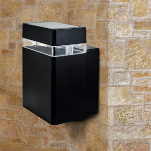 Kinkiet ogrodowy Gilbert IP44 Y217 1xGU10 GOLDLUX (Polux) czarny