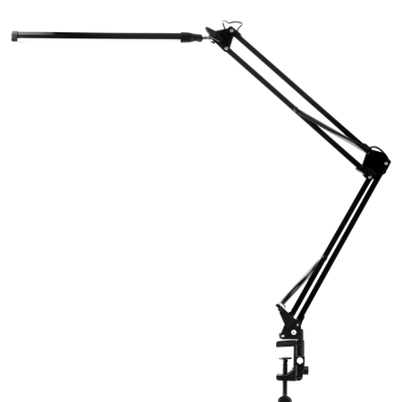 Lampka Biurkowa Kreślarska Stołowa LED 8W CCT USB Ściemnialna COSMI Czarna Lumiled