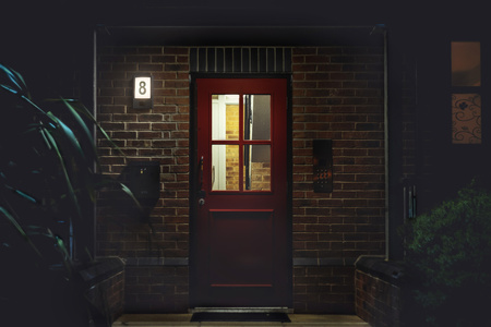 Kinkiet Ogrodowy Lampa Elewacyjna Zewnętrzna LED z Czujnikiem Ruchu i Zmierzchu 13W 900lm 3000K Ciepła Szary IP44 Endura Osram