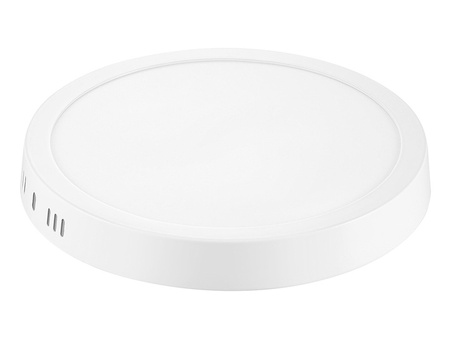 Panel LED Oprawa Sufitowa 18W 1440lm 2700K Ciepły Natynkowy Okrągły Biały Proma Masterled