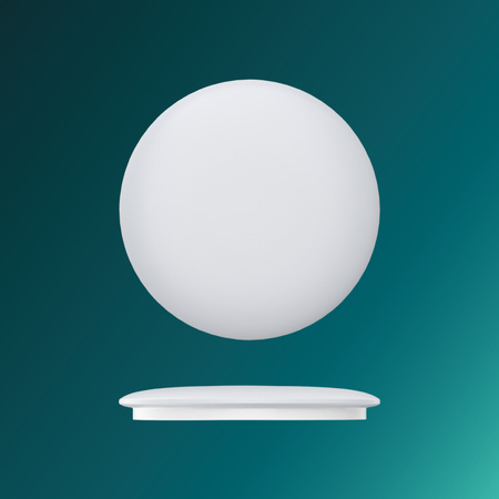 Lampa Sufitowa Plafon LED 17W 1900lm 4000K Neutralna Efekt Gwiazd Moire CL200 Philips