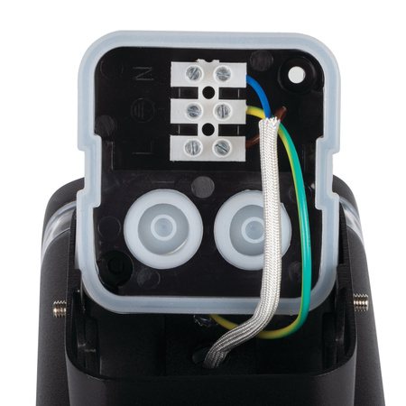 Kinkiet Ogrodowy Lampa Elewacyjna Zewnętrzna GU10 IP54 Szara Natynkowa ZEVI Kanlux