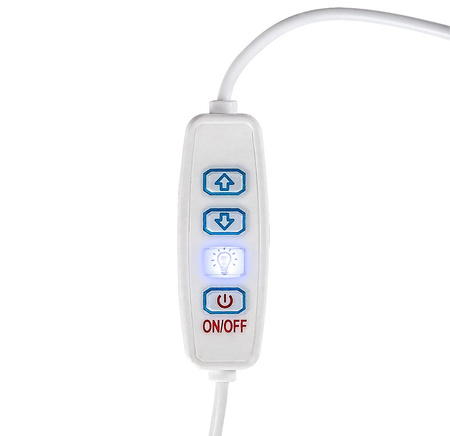 Lampa Stołowa Biurkowa Nocna Dekoracyjna 1.3W 40lm 3000K Ściemnialna Brązowy Skandynawski Pirit Rabalux