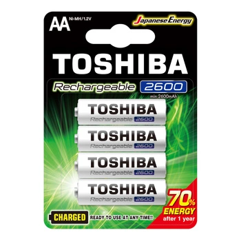 Akumulatorki Baterie TOSHIBA READY TO USE AA 1,2V 2600MAH Blister 4szt