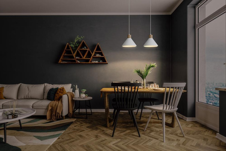 Lampa Sufitowa Wisząca Dekoracyjna E27 Zwis Biały Brązowy Decor Ledvance