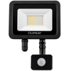 Naświetlacz z Czujnikiem Ruchu LED ZUME 30W 3300lm 4000K IP65 Czarny Advanced Lighting Series LUMILED 