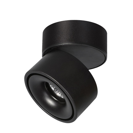 Oprawa Sufitowa LED 10.5W 680lm 3000K Ciepła Ściemnialna CRI90 Czarna Lahti Kobi