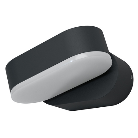 Kinkiet Ogrodowy Lampa Elewacyjna Zewnętrzna LED 7.5W 320lm 3000K Ciepła Szary IP44 Endura Osram