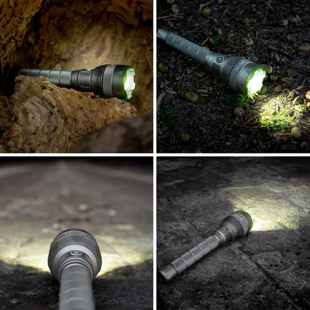 Latarka Taktyczna LED Wodoodporna Akumulator USB- C 10000lm IPX7 / OB 4 Vayox