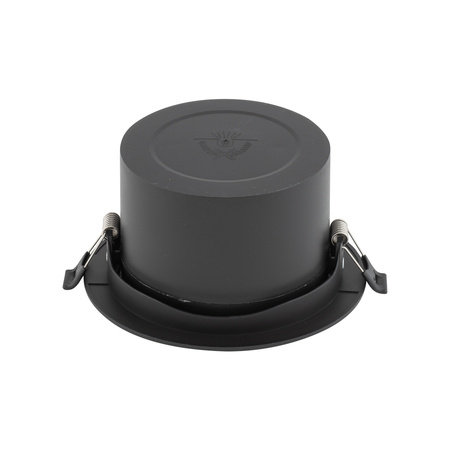 Oprawa Podtynkowa Sufitowa LED 15W 1000lm 3000K Ciepła Czarna EGINA 10557 Nowodvorski