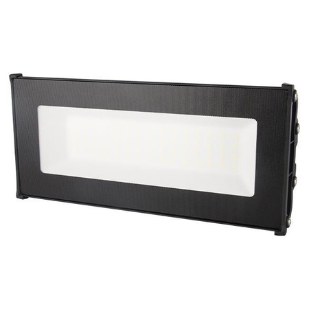 Lampa LED Przemysłowa High Bay Liniowa 50W 5500lm 5000 Zimna 110° Czarny IP65 Masterled