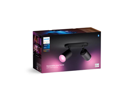 Philips HUE White and Color Ambiance Lampa Fugato 2x4,2W Bluetooth Zigbee