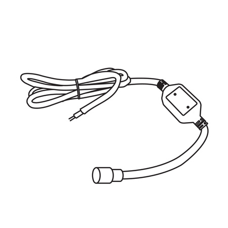 Przewód Przyłączeniowy z Zasilaczem do Węży Świetlnych IP65 GIVRO-PR Kanlux