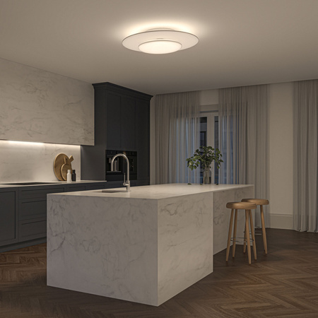 Lampa Sufitowa Plafon LED 40W 4200lm 2700K Biała Garnet Philips