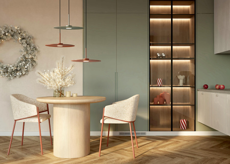 Lampa Sufitowa Wisząca GX53 Niebieska Nowoczesna SIMONE 11414 Nowodvorski