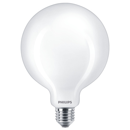 Żarówka LED Globe E27 G120 7W = 60W 806lm 2700K Ciepła Filament Mleczna PHILIPS