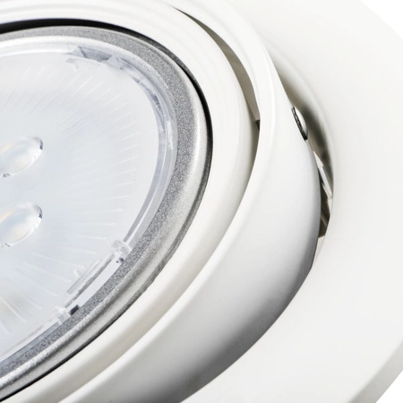Oprawa Podtynkowa Downlight G53 105W Prostokątna Srebrna ARTO Kanlux