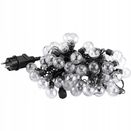 Girlanda Ogrodowa Zewnętrzna Łańcuch Świetlny 16m 100x LED 3000K NESSA LUMILED