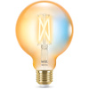 Żarówka LED E27 Kula G95 7W = 50W 640lm 2000-5000K TW FILAMENT Bursztynowa Inteligentna SMART WiFi Bluetooth Aplikacja WiZ