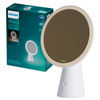 Lampka Biurkowa LED 4.5W 80lm 3000-5000K CCT USB Lusterko do Makijażu Białe Mirror Philips