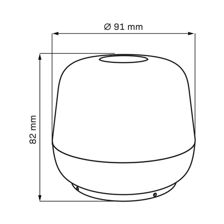 Lampka Stołowa LED Zewnętrzna Dekoracyjna 1.8W 160lm 2700K Ciepła Zielony IP44 Ściemnialna Samba Sanico Goldlux