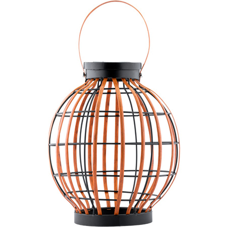 Lampa Solarna LED Zewnętrzna Ogrodowa Stojąca Wisząca Latarenka 3000K IP44 Czujnik Zmierzchu