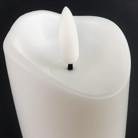 Wkład Elektryczny LED Świeca Znicz Efekt Płomienia 12,5 cm