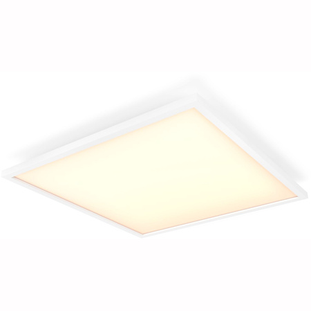 Panel LED Natynkowy Lampa Sufitowa Aurelle Biała 39W CCT 60cm PHILIPS HUE Bluetooth + Przełącznik Dimmer Switch