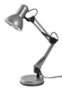 Lampa Stołowa Biurkowa Nocna Regulowana E27 Srebrny Klasyczny Samson Rabalux