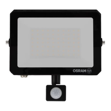 Naświetlacz LED Halogen Zewnętrzny Reflektor 50W 6500K 4500lm IP65 z Czujnikiem Ruchu i Światła FLOODLIGHT LUX SENSOR OSRAM