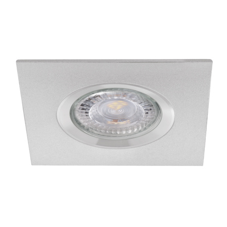 Oprawa sufitowa podtynkowa TESON PAR16 GU10 Chrom Kwadratowa KANLUX