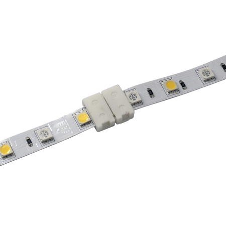 Złączka do Taśm Pasków LED RGBW Stała 5pin 10mm Biała Sanico Goldlux