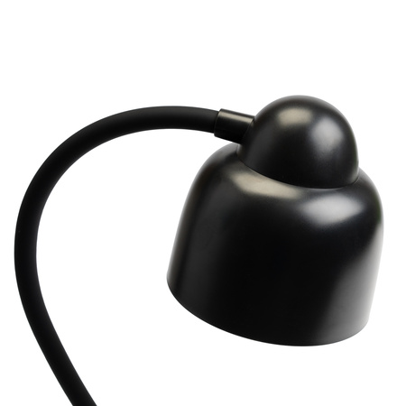 ZESTAW Lampka Biurkowa LED 5W CCT Kreślarska Stołowa Szkolna TESA 2 Czarna + Adapter USB 5V/1A DC LUMILED