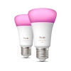 2x Żarówka LED E27 A60 6W = 60W 810lm 1800-20000K CCT + RGB SMART Inteligentna Bluetooth ZigBee White and Color Ambiance Philips HUE