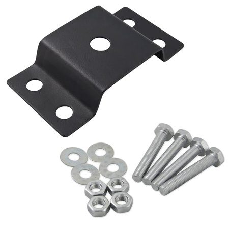 UCHWYT do Lampy ulicznej SOLARNEJ MONTAŻ do Rury Czarny Masterled