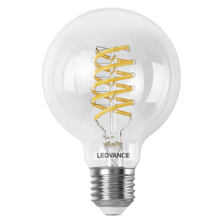 Żarówka LED E27 8W = 60W 806lm CCT Ściemnialna SMART+ WiFi Filament Globe Ledvance
