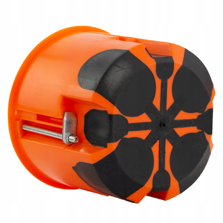 Puszka Instalacyjna Wiatroszczelna PK60 Głęboka do Płyt Gipsowych + Wkręty PAWBOL