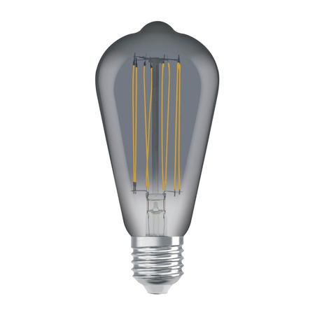 Żarówka LED E27 ST64 11W = 42W 500lm 1800K Ciepła 320° Filament OSRAM Vintage 1906