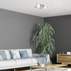 Lampa Sufitowa DIXIE Biała 2xGX53 Milagro