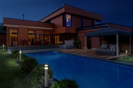 Lampa Ogrodowa Zewnętrzna Stojąca Słupek 4W 340lm 3000K IP44 Srebrny Endura Ledvance